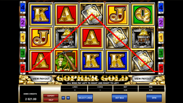Gopher Gold 10