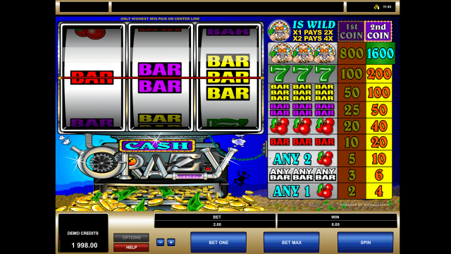 Cash Crazy 6